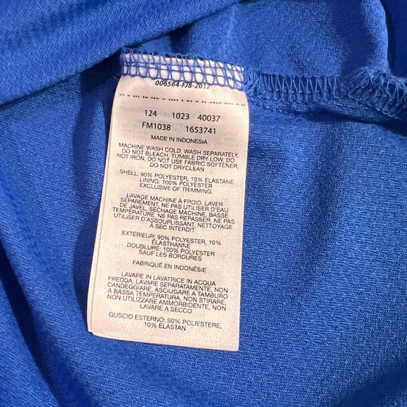 Columbia PFG Omni Shade Polo Shirt Men's Fishing Hiking Outdoors Blue Size Large - Picture 6 of 7